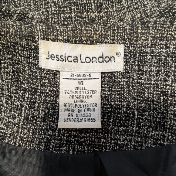 Ruffled Jessica London Jacket - Picture 2 of 6